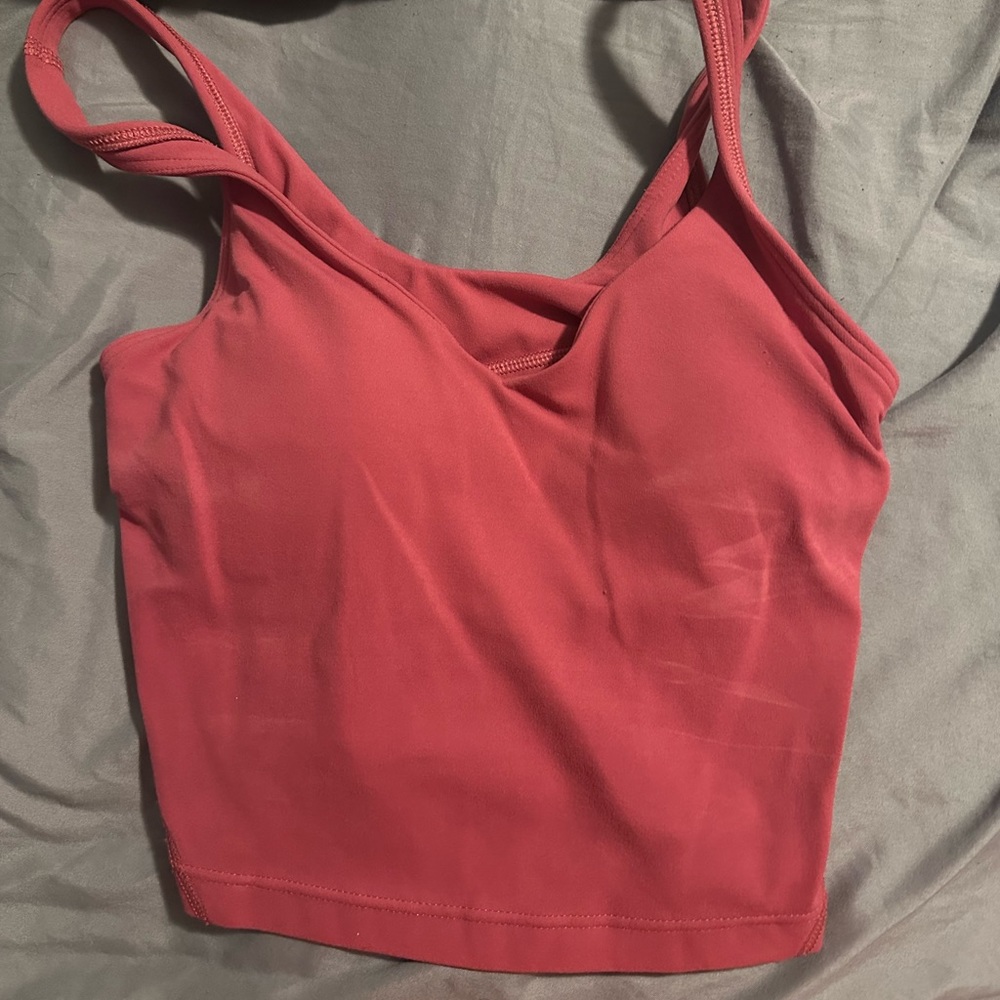 Lululemon Raspberry Align Tank, Size 2 Gem